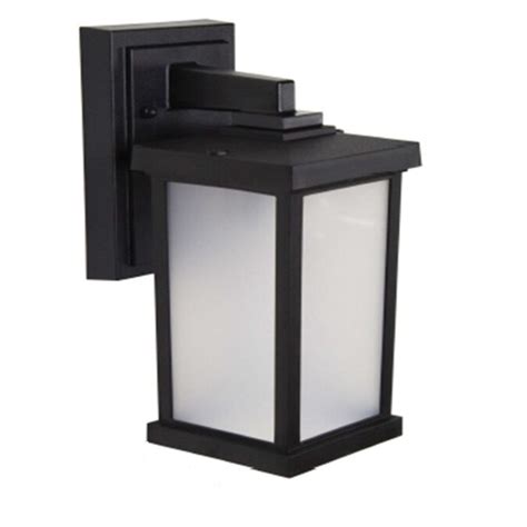 Allen Roth Black Incandescent Outdoor Wall Light In The Outdoor Wall