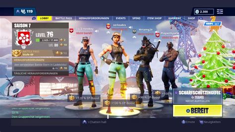 Fortnite Live Abo Zocken Jeder Darf Mitmachen Neuer Shop Deutsch Ps4