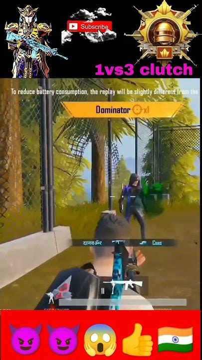 1vs3 Clutch 😈😈 ️bgmi Legendx Pubgmobile Harshit Youtube