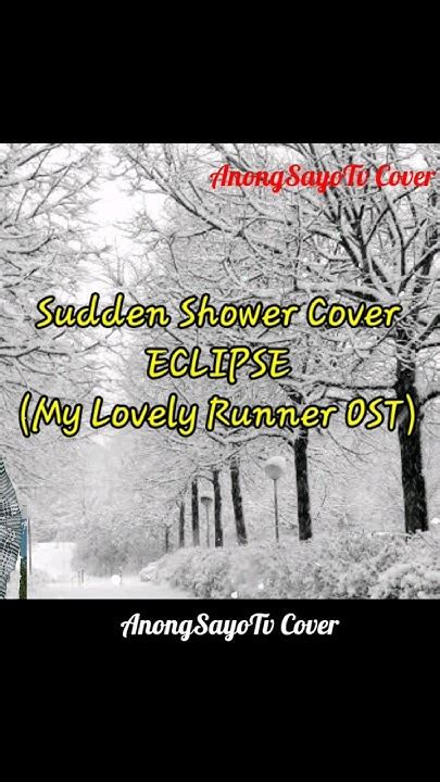 Sudden Shower Cover My Lovely Runner Ost Eclipse Youtube