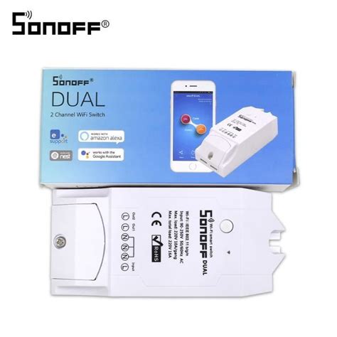 Sonoff Dual Interrupteur Intelligent Sans Fil Th Th Dual Basic Rf