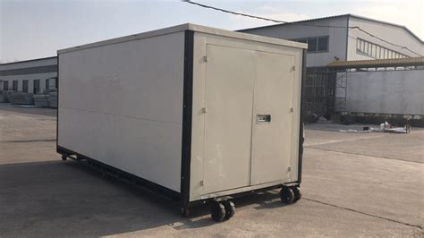 Folding Foldable Storage Container Moveable Flat Pack Warehouse China