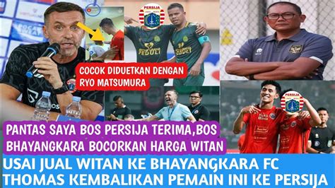 Berita Persija Mantap Usai Jual Witan Thomas Pulangkan Pemain Ini Dari