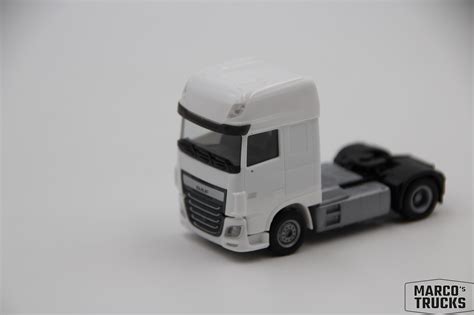 Herpa Daf Xf Ssc Euro Zugmaschine Wei Unbedruckt Ohne Wlb