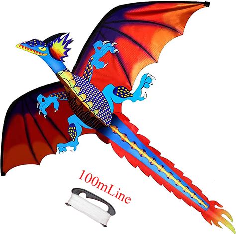 Cerf Volant Dragon D Pour Enfants Et Adultes Jouet D Ext Rieur