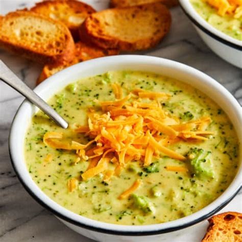 Broccoli Cheddar Soup Damn Delicious