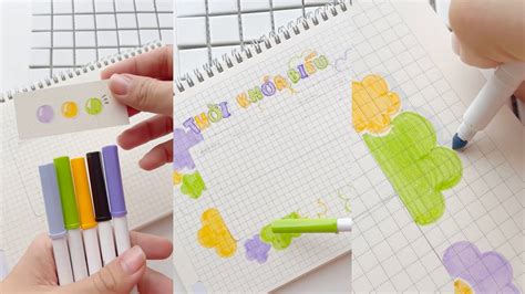 Vẽ Thời Khoá Biểu Bằng Fiber Pen Colokit Thiên Long Happy Hidari