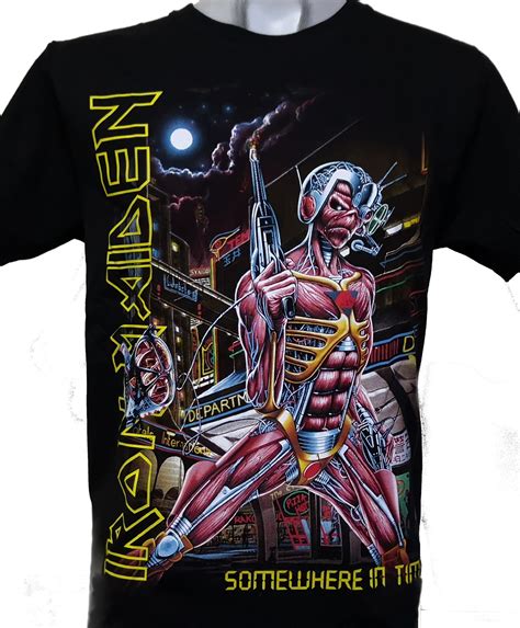 Iron Maiden T Shirt Somewhere In Time Size Xxl Roxxbkk