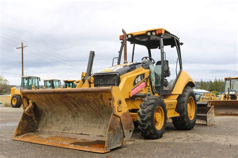 2007 Cat 414e Il Skip Loader Pacific Coast Iron Used Heavy