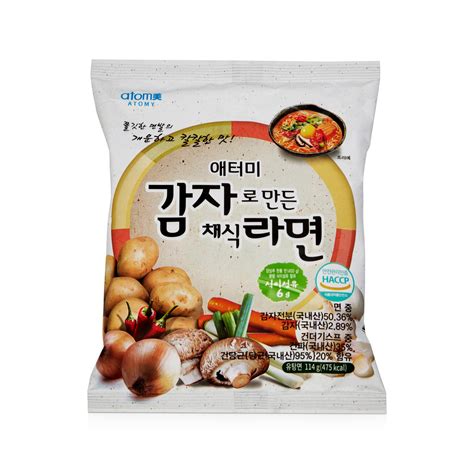 Вегетарианская лапша рамен пачка 1шт[라면] – Атоми Казахстан Центры