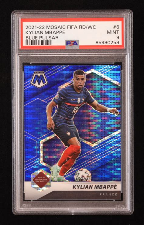 Kylian Mbappe 2021 22 Panini Mosaic Road To The FIFA World Cup Qatar