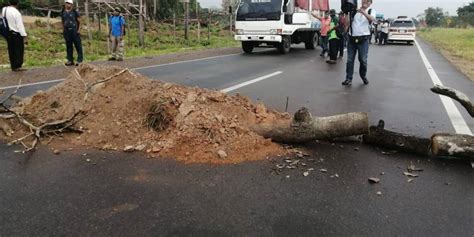 Este Martes Se Mantiene El Bloqueo En Buena Vista Ruta Que Une Santa