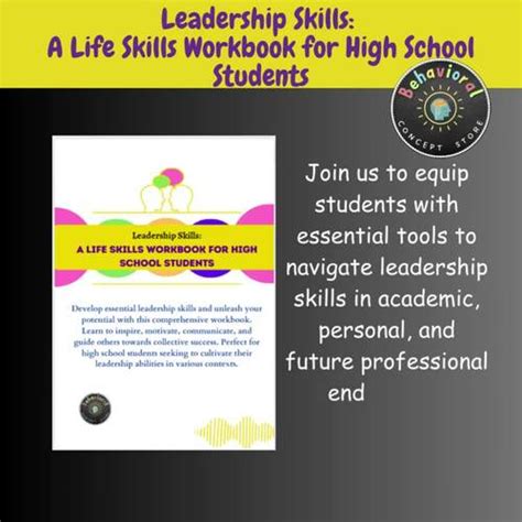 Leadership Skills: A Life Skills Workbook for High School Students