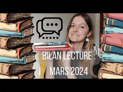 Bilan Lecture D Excellentes Lectures En Mars YouTube