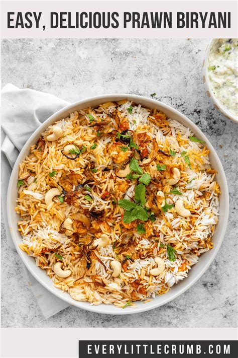 Prawn Biryani - Every Little Crumb easy step by step- Every Little Crumb