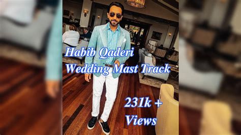 Habib Qaderi Live Wedding Song Lab Labe Joybar Mast Dance Track Youtube