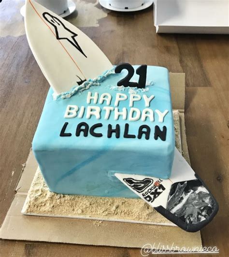 Surfer Cake Surfboard Cake Surfboard Cake Surfer Cake 40th Cake