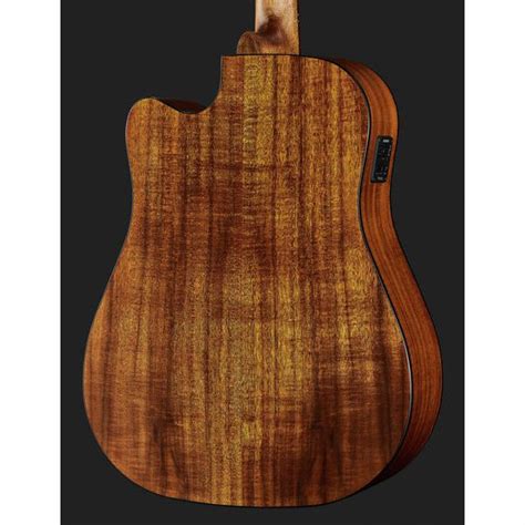 Test Avis Guitare Acoustique Harley Benton Cld Ce Flame Koa Exotic