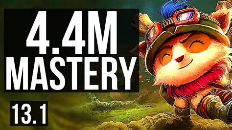 TEEMO Vs GRAGAS TOP Rank 3 Teemo 4 4M Mastery 1500 Games EUW