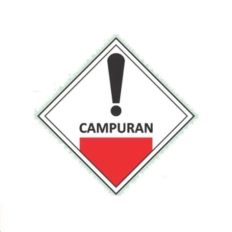 Jual Stiker B3 Safety Sign Rambu Limbah Beracun Shopee Indonesia Riset