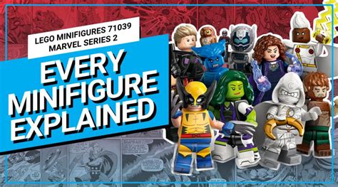 Every Lego Marvel Series Collectible Minifigure Explained