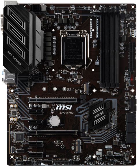 Msi Z A Pro Intel Socket Motherboard