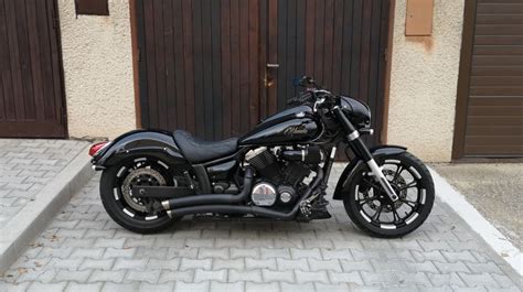 Yamaha Xvs Midnight Star Motorcycle Yamaha Custom Motorcycle