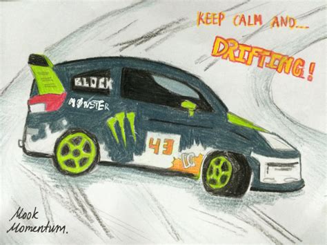 Ken Block drifting by euronymook on DeviantArt