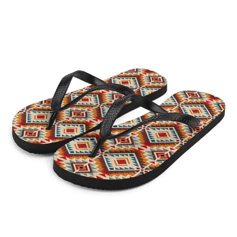 Native American Sunset Flip Flops The Global Wanderer