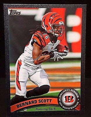 Bernard Scott Topps Black Border Card Serial D Rare