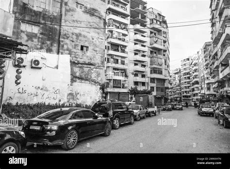 Syria Latakia Town Center Stock Photo Alamy