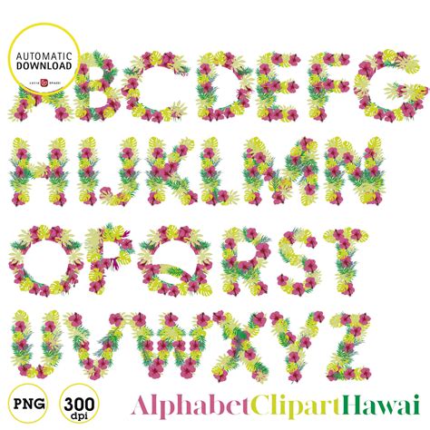 Hawaii alphabet – Phigraphic