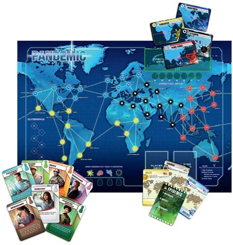 Pandemic Board Game - Building Blocks