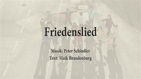 Friedenslied YouTube