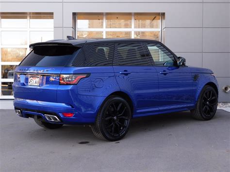 New 2020 Land Rover Range Rover Sport SVR 4 Door in Salt Lake City #1R0211 | Land Rover Downtown ...