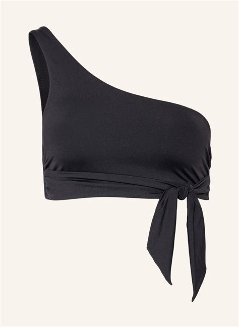 SEAFOLLY One Shoulder Bikini Top COLLECTIVE In Black