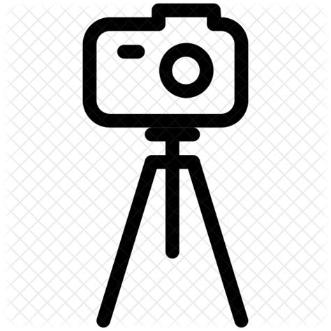 Camera On Tripod Icon Camera Stand Logo Png 512x512 Png Clipart