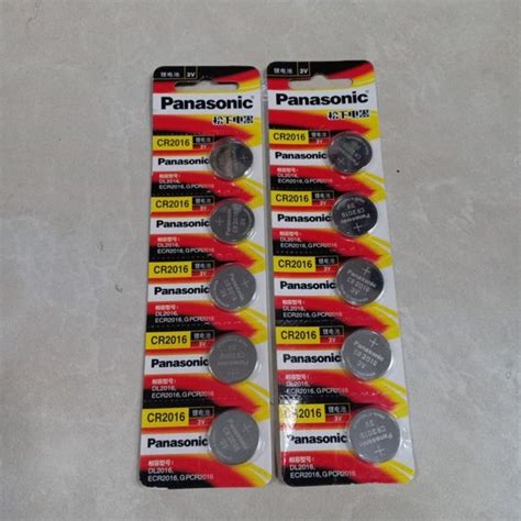 Jual Baterai Batere Battery Jam Tangan CR2016 CR 2016 PANASONIC Di