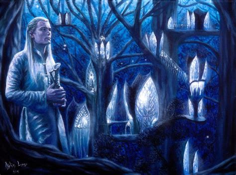 Lights Of Lothlorien Tolkien Art Lotr Art Tolkien Elves