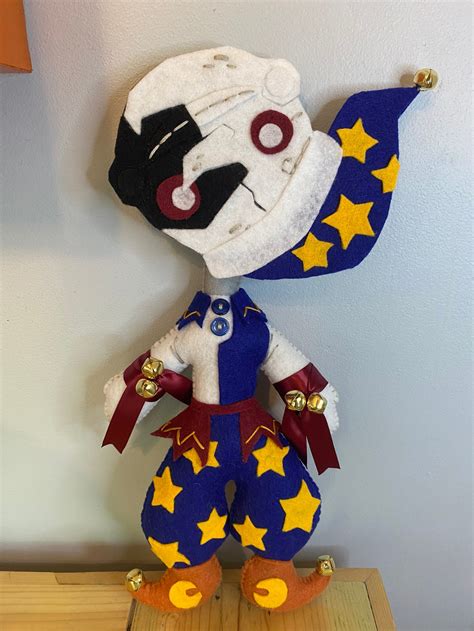 12 Fnaf Security Breach Moondrop Moon Plush Spinning Head Etsy Uk