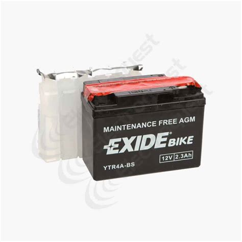 Etr A Bs Exide Motorcycle Battery V Ah Electroquest