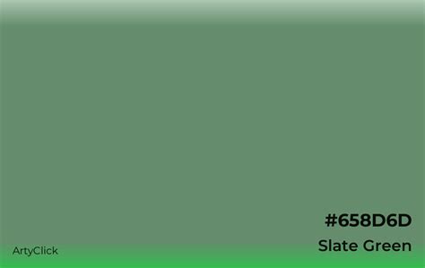 Slate Green Color ArtyClick