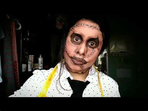 Leatherface Makeup! - YouTube