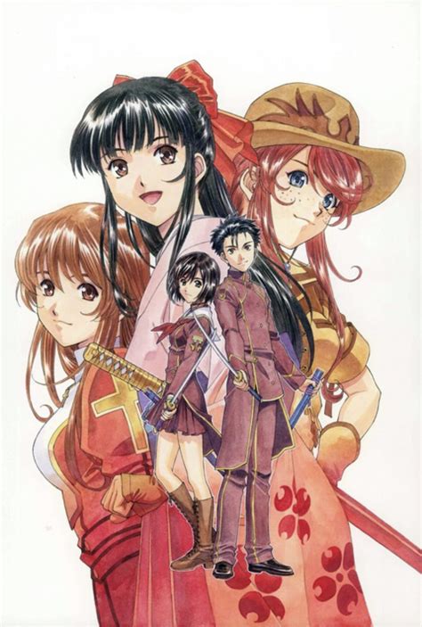 Shinguuji Sakura Erica Fontaine And Gemini Sunrise Sakura Taisen And