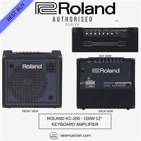 Roland Kc Watt Keyboard Amplifier W Channel