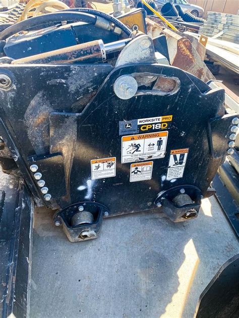 John Deere Cp18d Compactor Attachment For Sale Fontana Ca 12237156