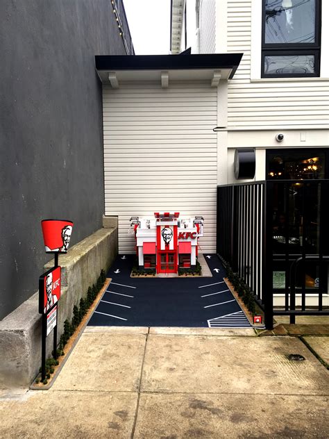 The Worlds Smallest Kfc On Behance