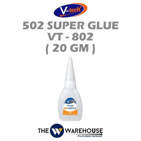 V-Tech 502 Super Glue VT-802 Malaysia - TheWwarehouse