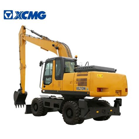 Xcmg Excavator Long Reach Ton New Wheel Excavators Machine Xe Wll