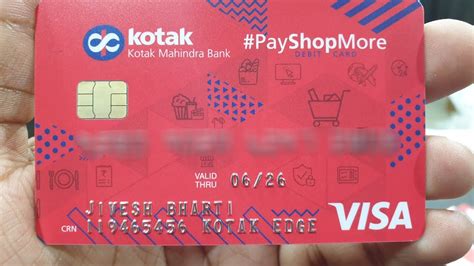 Kotak Bank Debit Card Unboxing Kotak Mahindra Bank Debit Card